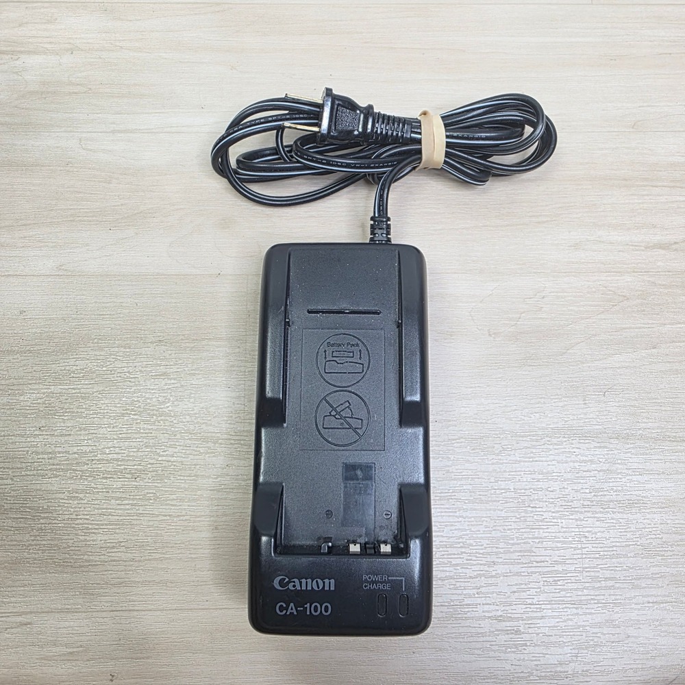 Canon CA-100 Compact Power Adapter Camcorder Battery Charger Made in Japan